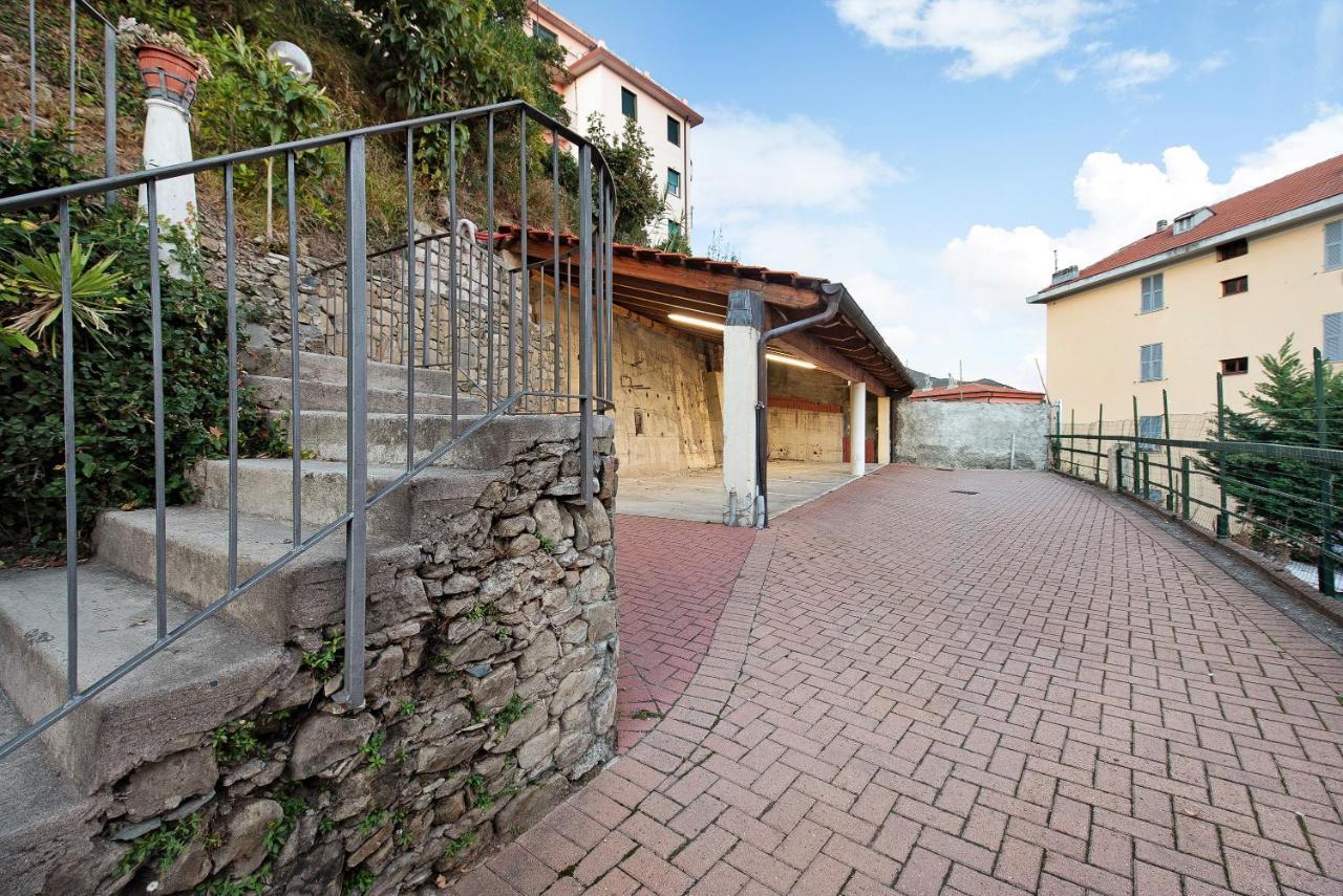 Trilocale In Villa Vista Mare Apt 3 Varazze Exterior foto