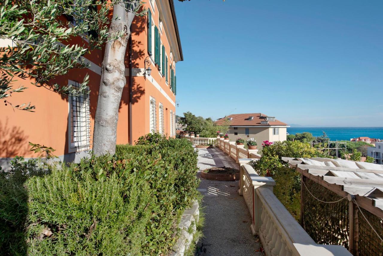 Trilocale In Villa Vista Mare Apt 3 Varazze Exterior foto